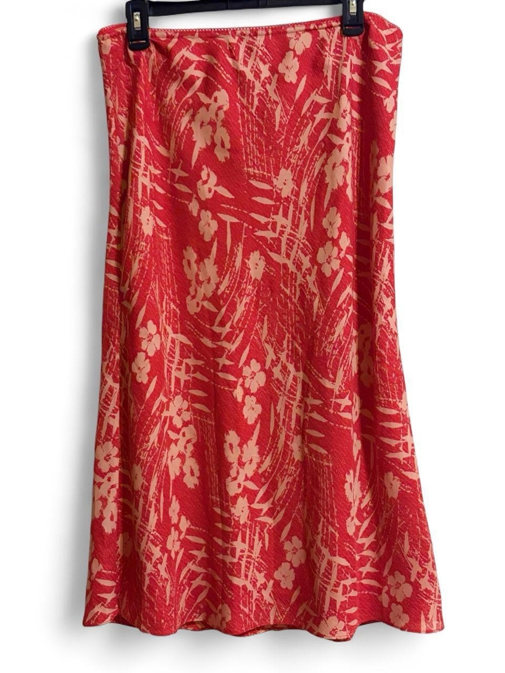 i.e Red Floral Maxi Skirt Sz XL